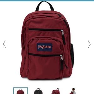 Big student Viking red jansport backpack